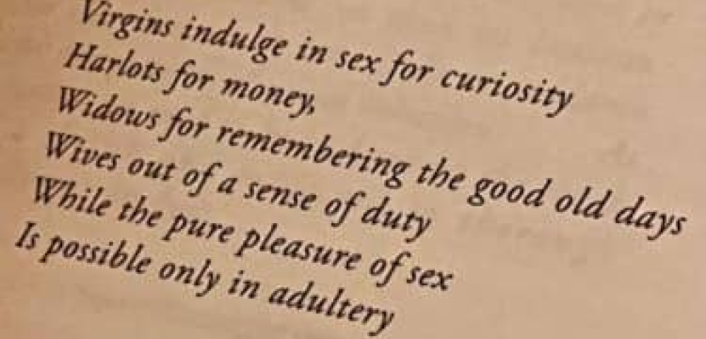 pure pleasure of sex poetry